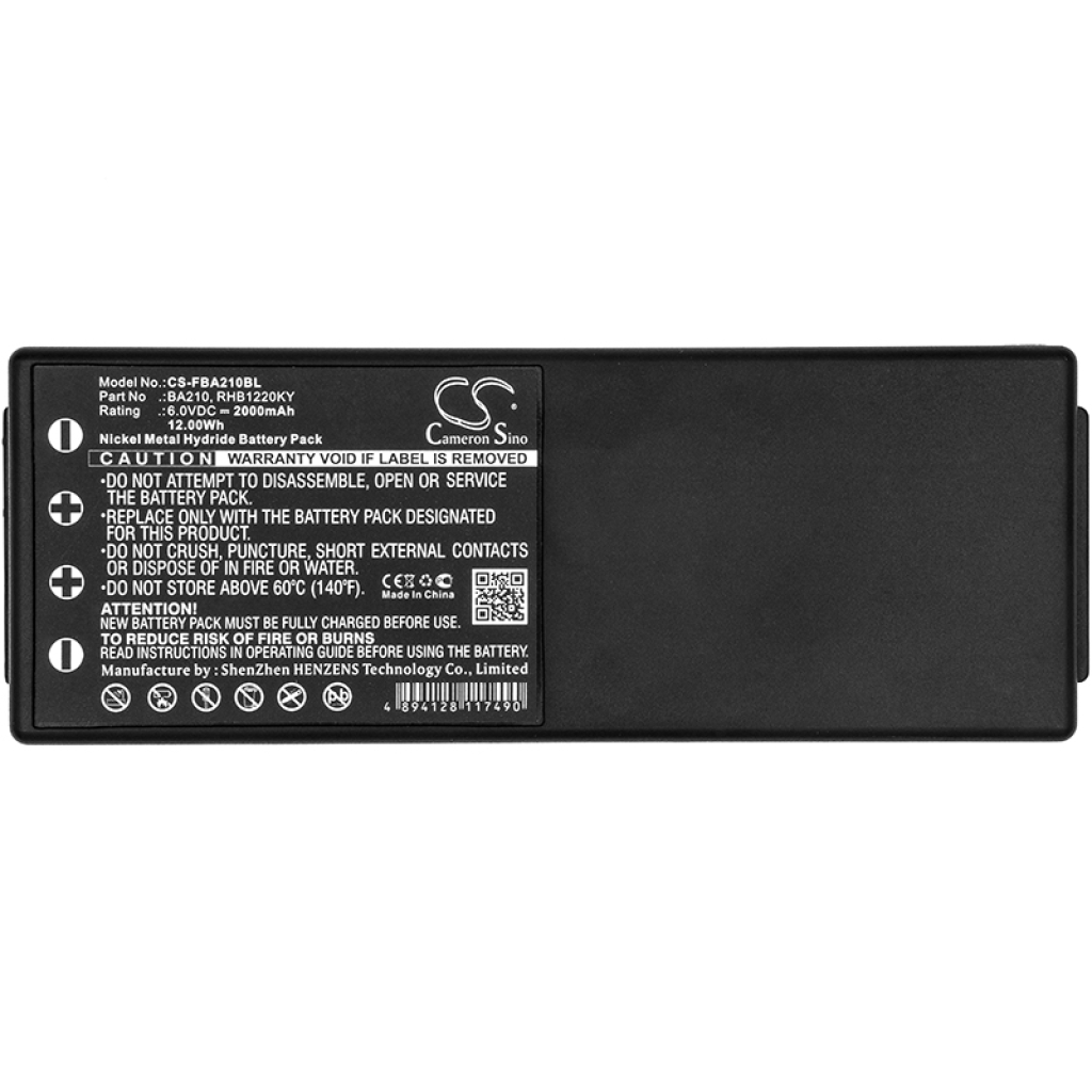 Battery industrial Hbc Radiomatic FUB10XL