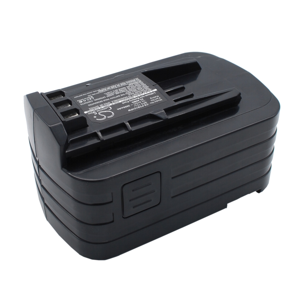 CS-FCD121PW power-tool battery pack, top/side view