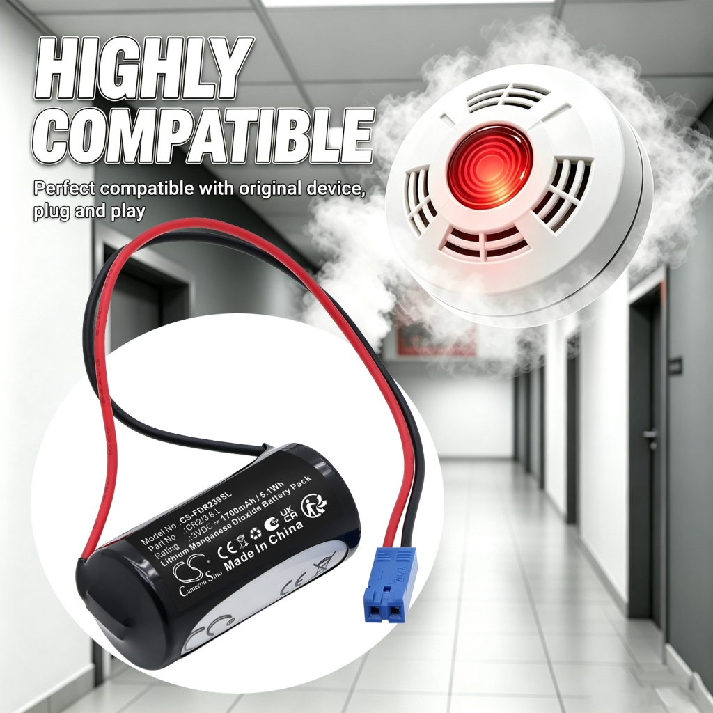 Battery compatible with Fdk Fuji CS-FDR239SL