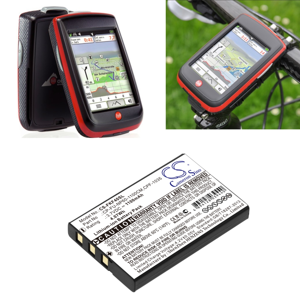GPS, Navigator Battery FALK IBEX