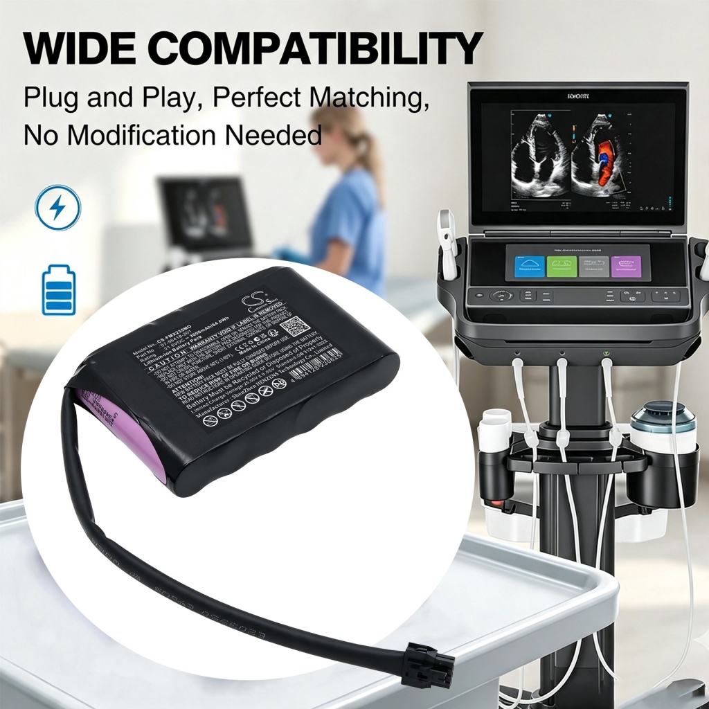 Batteries compatible with Fujifilm Sonosite PX P23597-05 CS-FMX235MD
