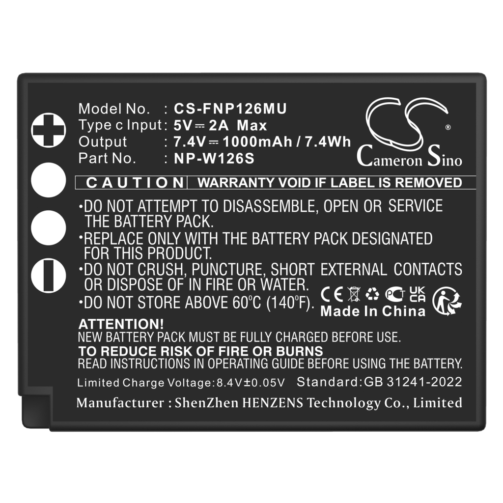 Camera Battery FUJIFILM X-Pro1