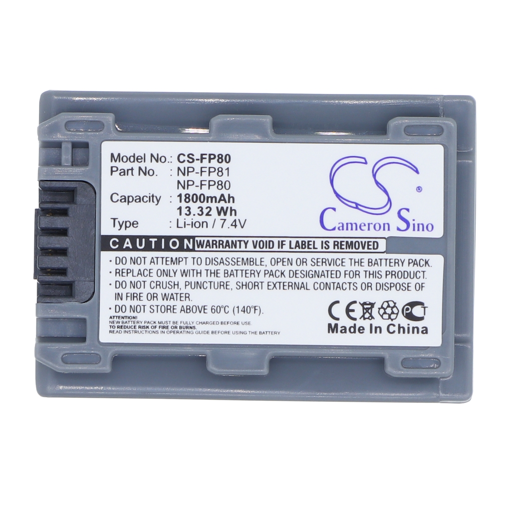 Battery for Sony DCR-HC96