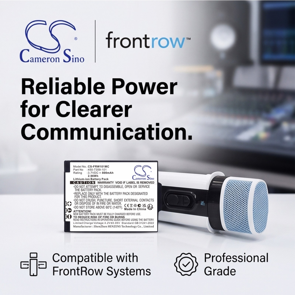 Battery for Frontrow Juno ISM-01 Pass-Around Microphone