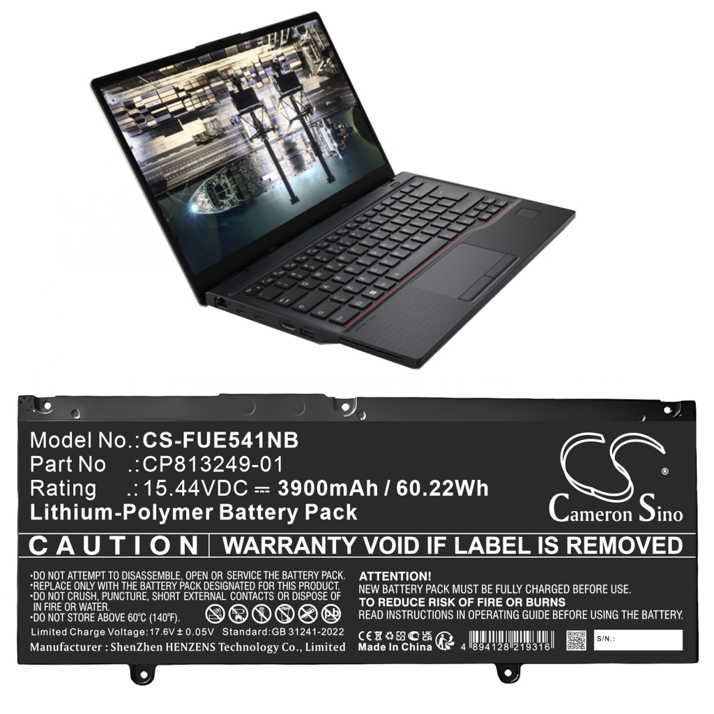 Notebook battery Fujitsu CS-FUE541NB