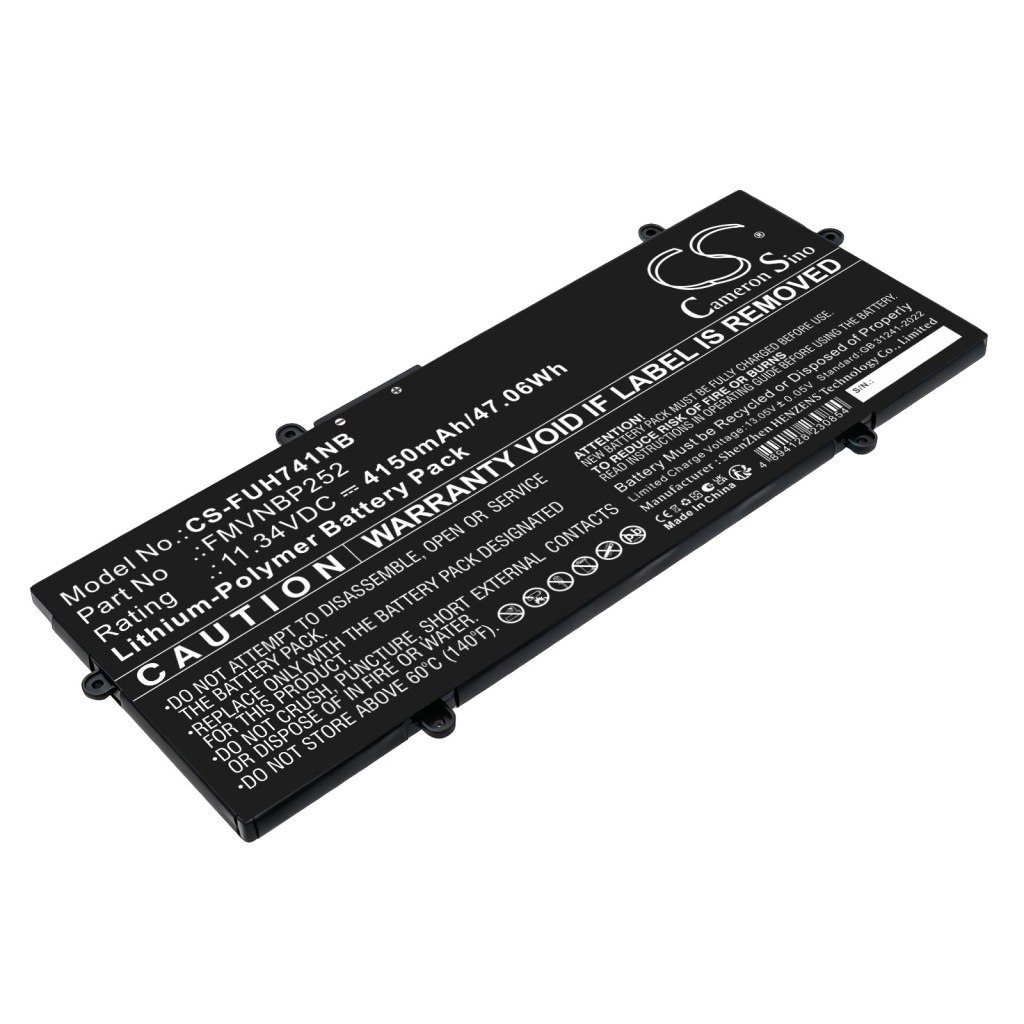 Batteries compatible with Fujitsu LifeBook U7411/G U7511/G CS-FUH741NB