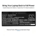 Battery compatible with Fujitsu CS-FUP374NB