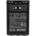 Battery Replaces FNB-102LI