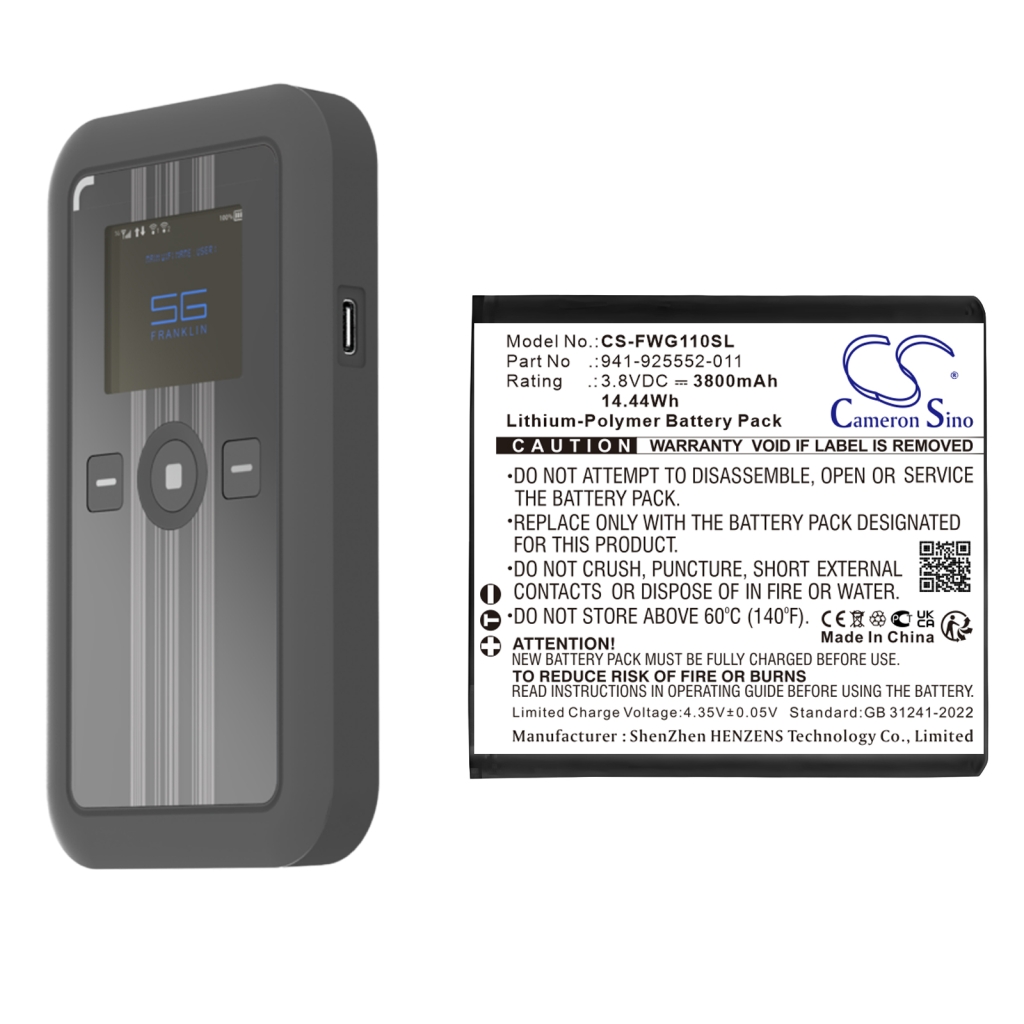 Batteries Hotspot Battery CS-FWG110SL