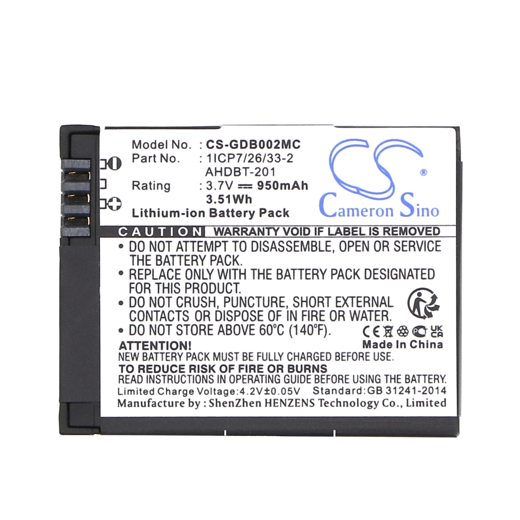 Battery Replaces AHDBT-201