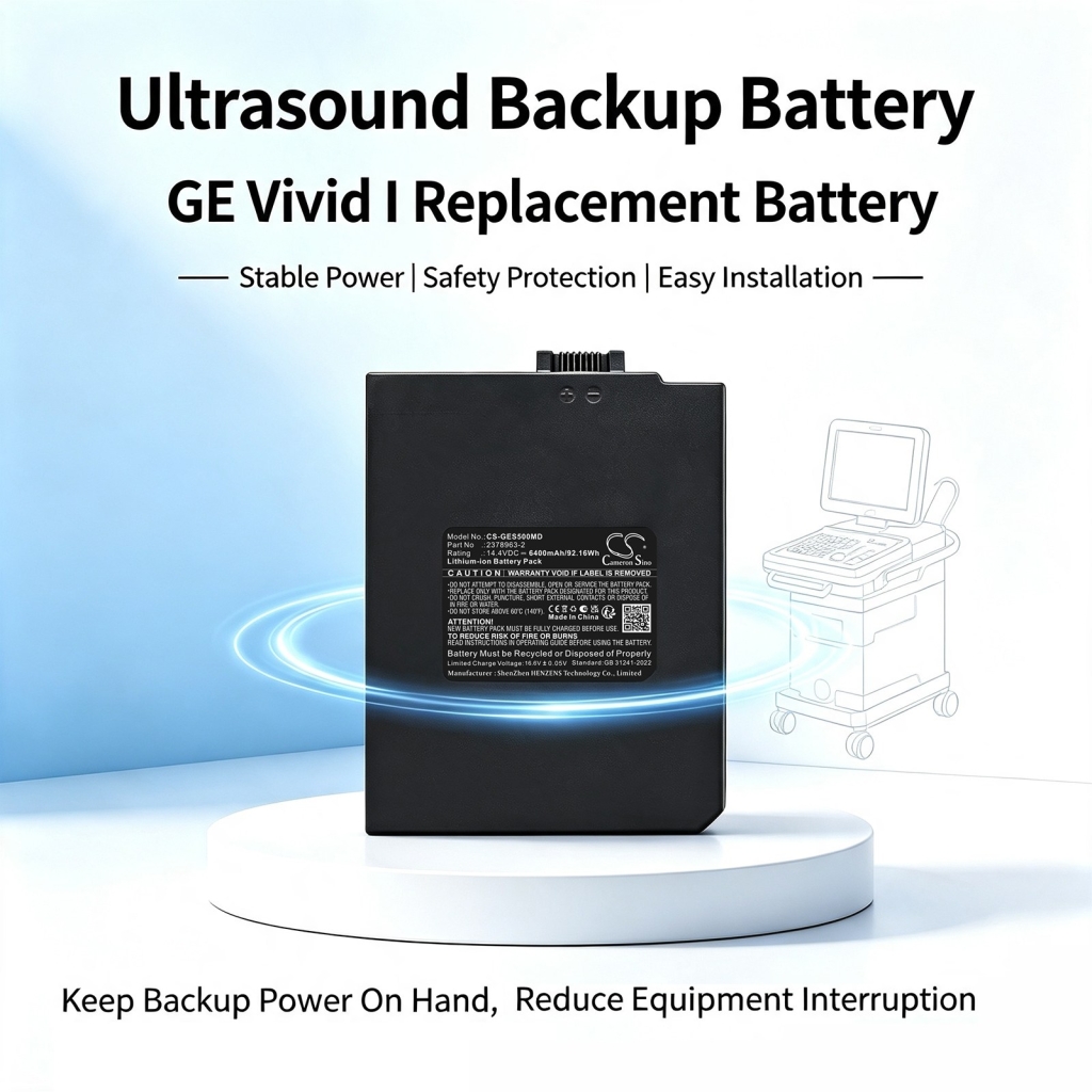 Batteries compatible with GE Vivid I q S5 CS-GES500MD