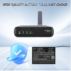 Compatible battery replacement for GARMIN 361-00093-00