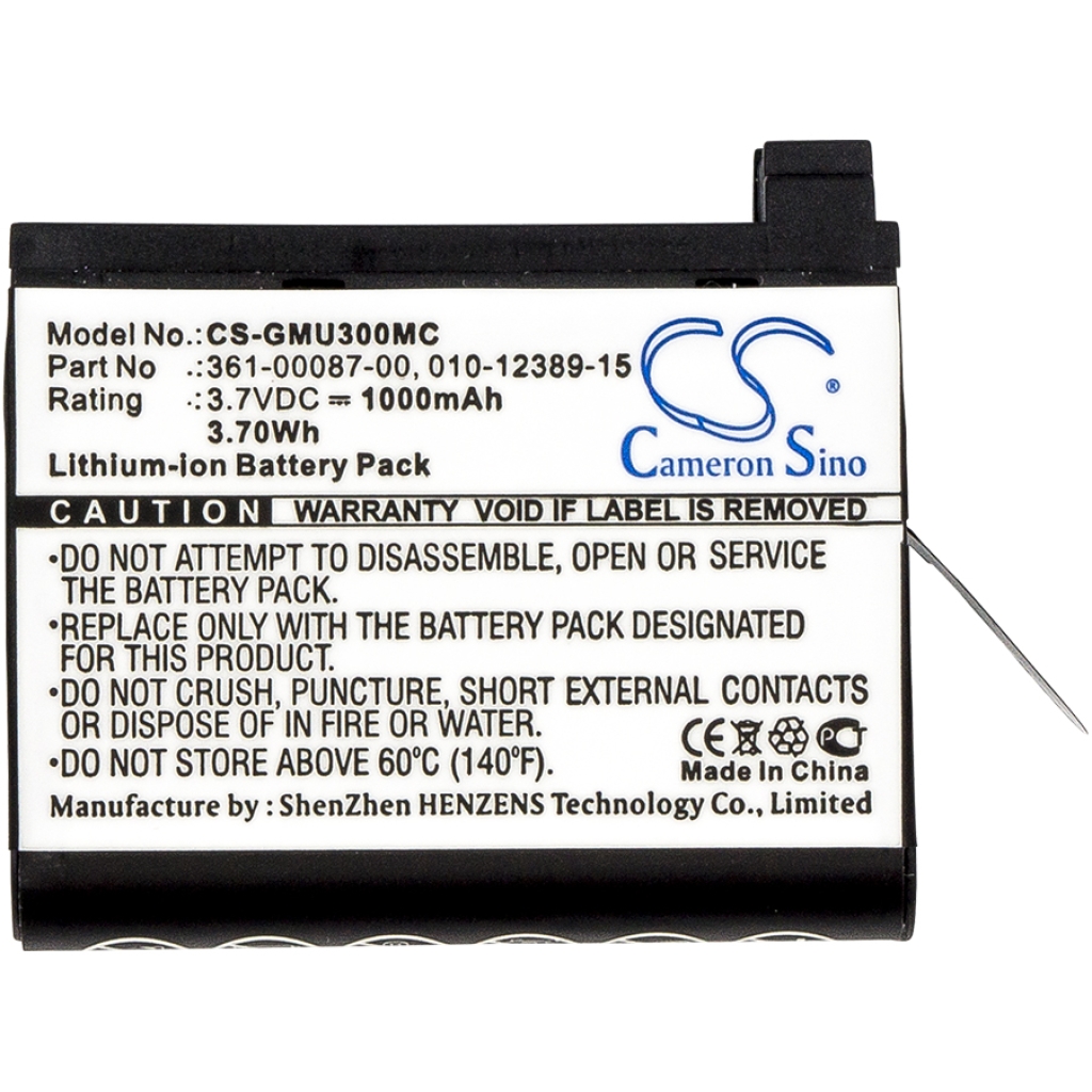 Battery compatible with Garmin CS-GMU300MC