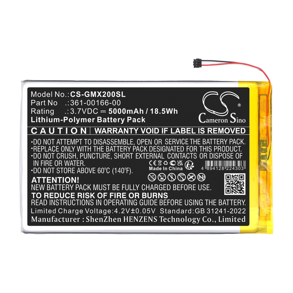 GPS, Navigator Battery Garmin CS-GMX200SL