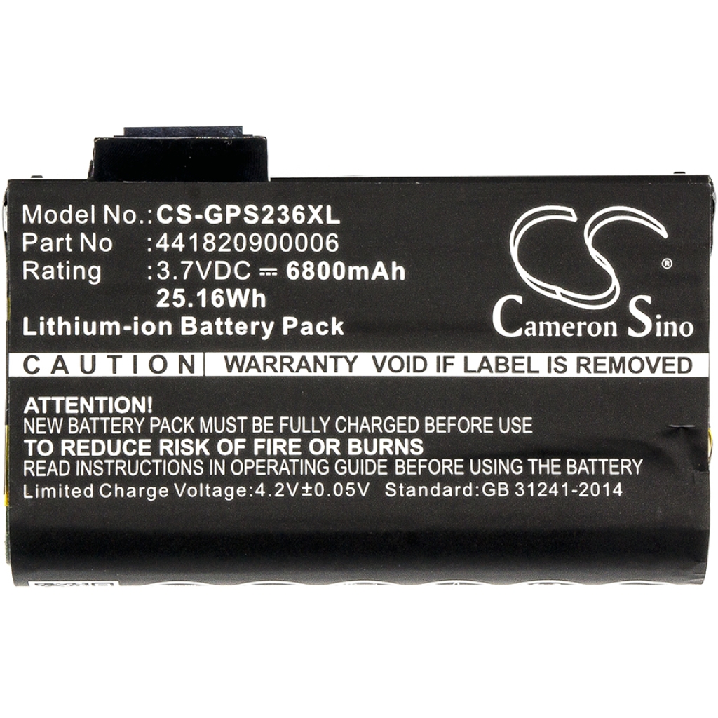 BarCode, Scanner Battery Nautiz X7