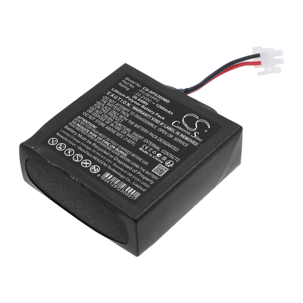 Batteries compatible with GENORAY PORT-X Ⅲ CS-GPX300MD