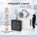 Batteries compatible with GENORAY PORT-X Ⅲ CS-GPX300MD