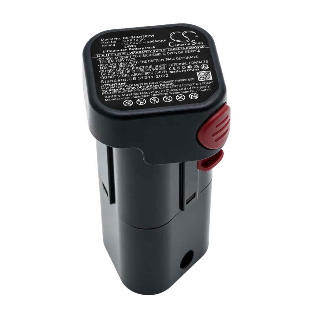 Batteries compatible with Gude RFP 12-201-04 Cordless Rainwater Recovery Pump CS-GUD120PW