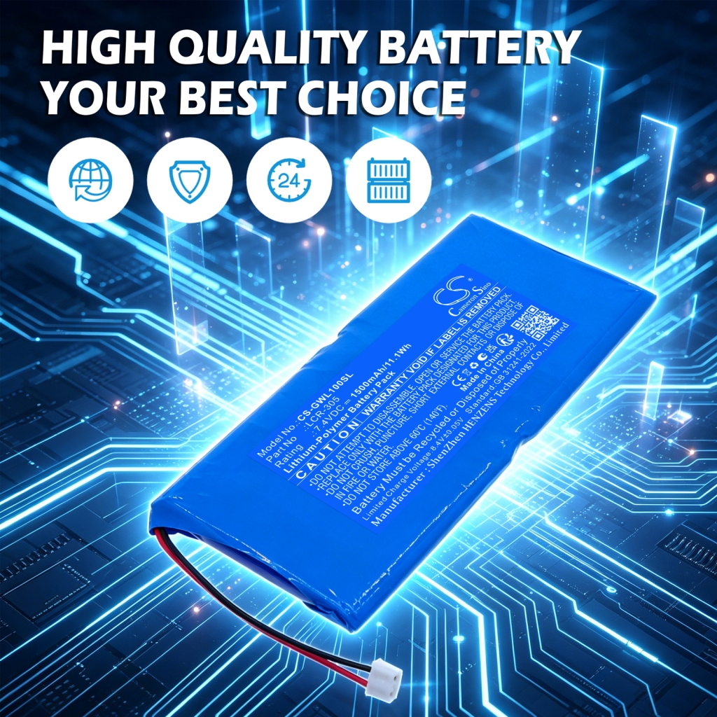 Battery compatible with Gw instek CS-GWL100SL