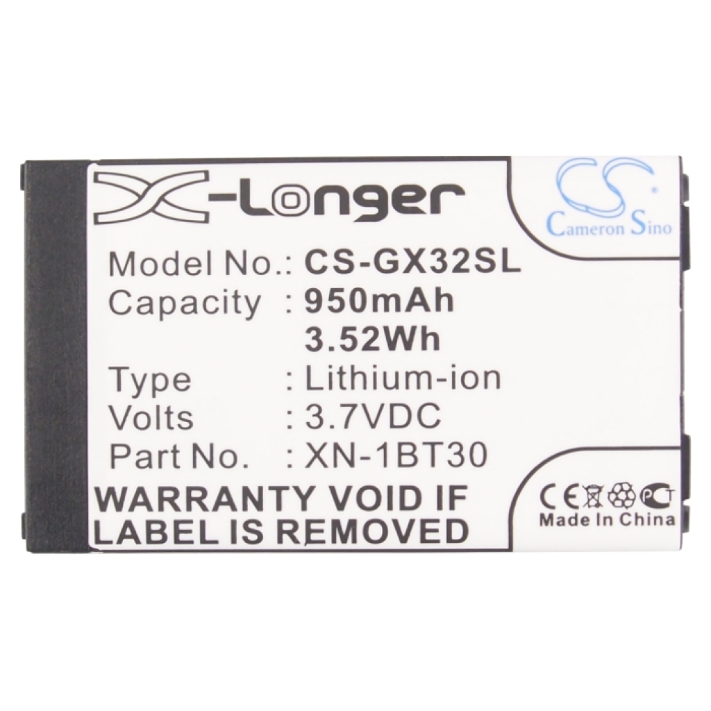 Compatible battery replacement for Sharp CE-BL150,SNN5828,XN-1BT30