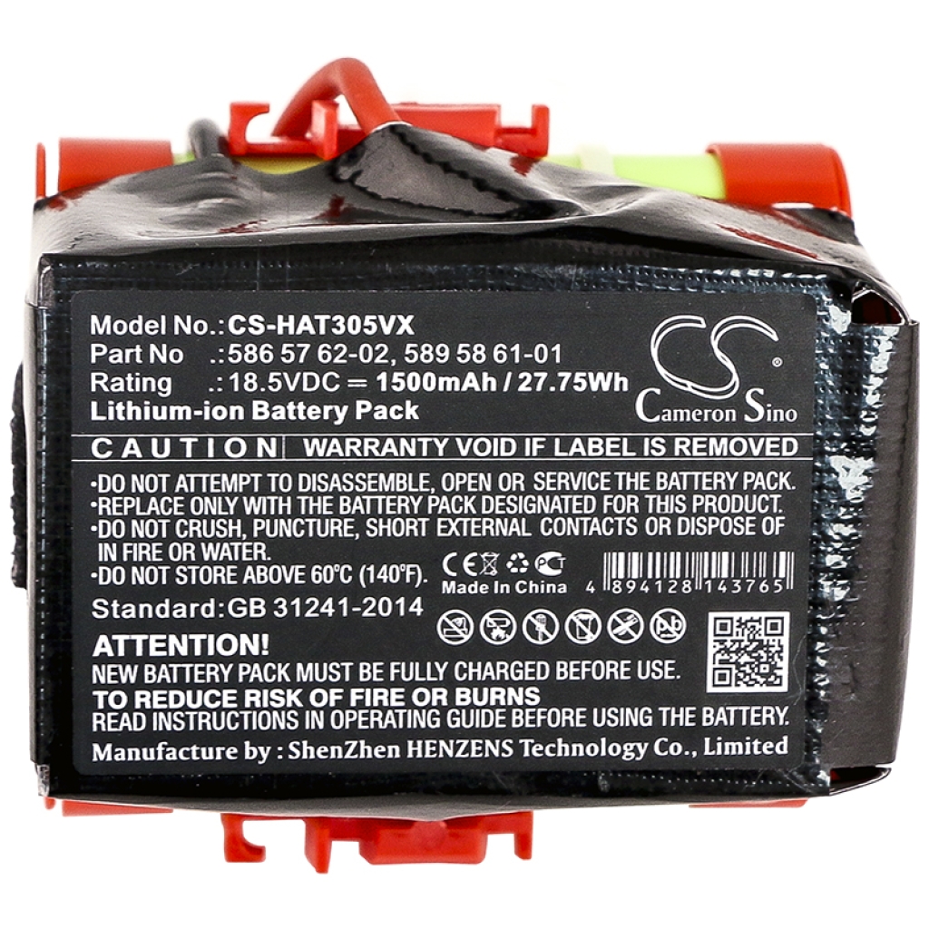 Battery compatible with Gardena