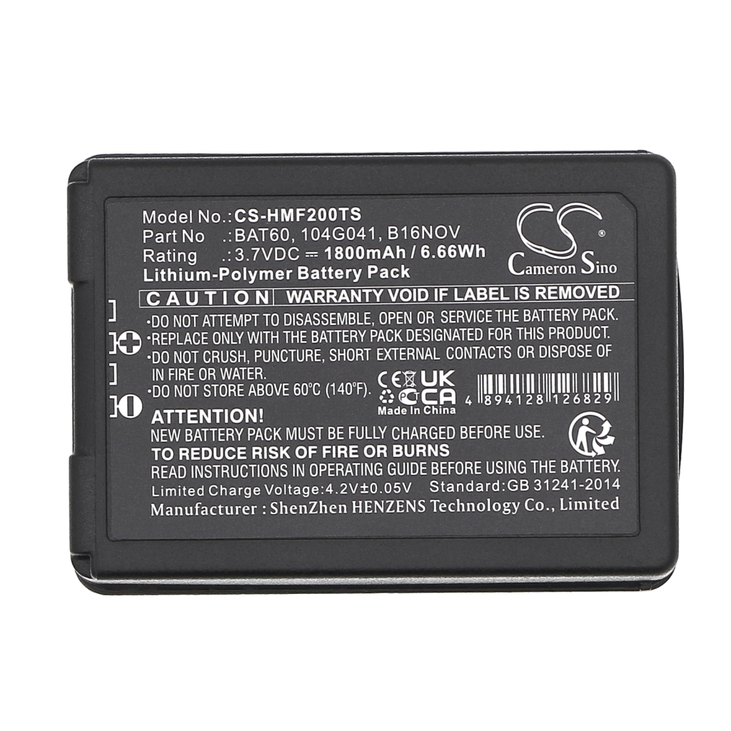 Battery Replaces 16NOV