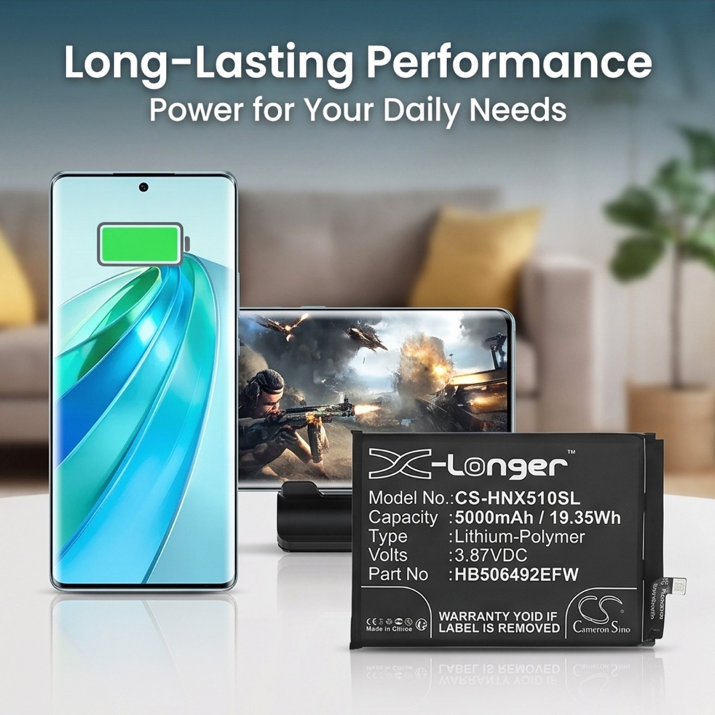 Batteries compatible with Honor Magic 5 Lite CS-HNX510SL