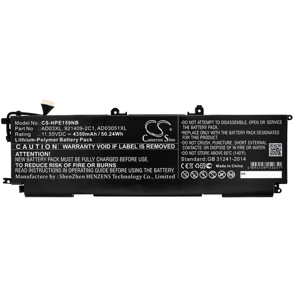Notebook battery HP Envy 13-ad003ng