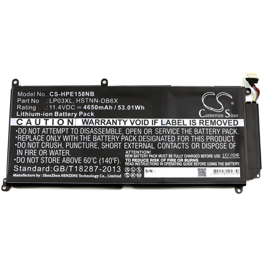 Battery Replaces BWRLP03XL