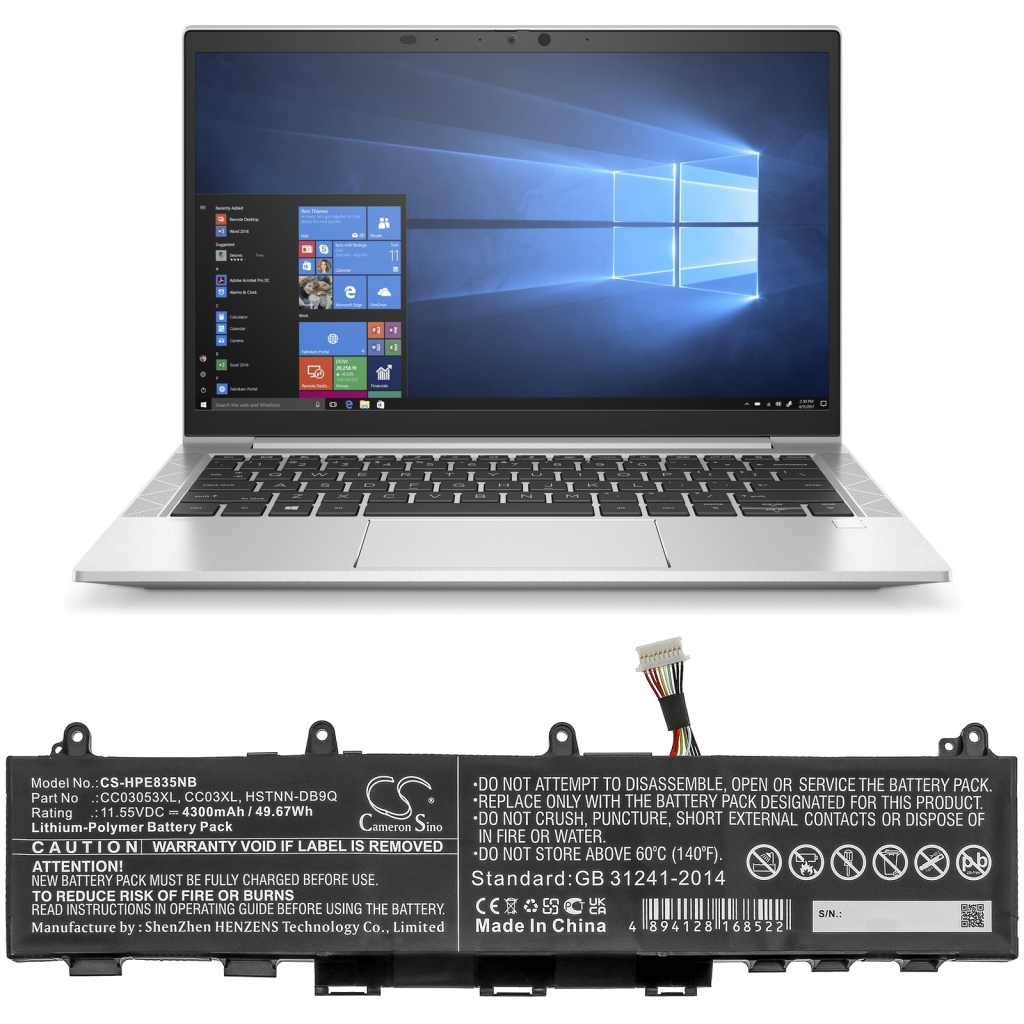 Battery Replaces L77608-2C1