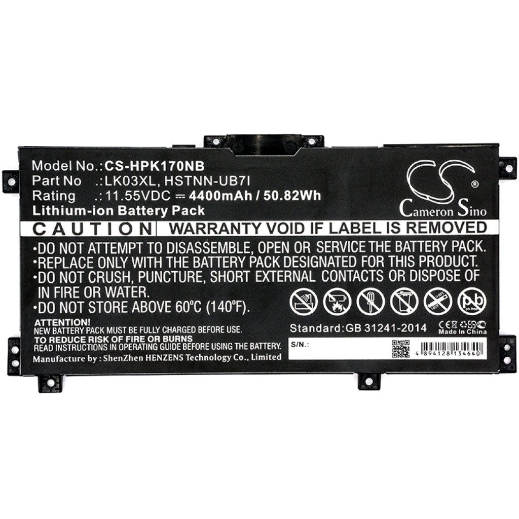 Battery Replaces LK03XL