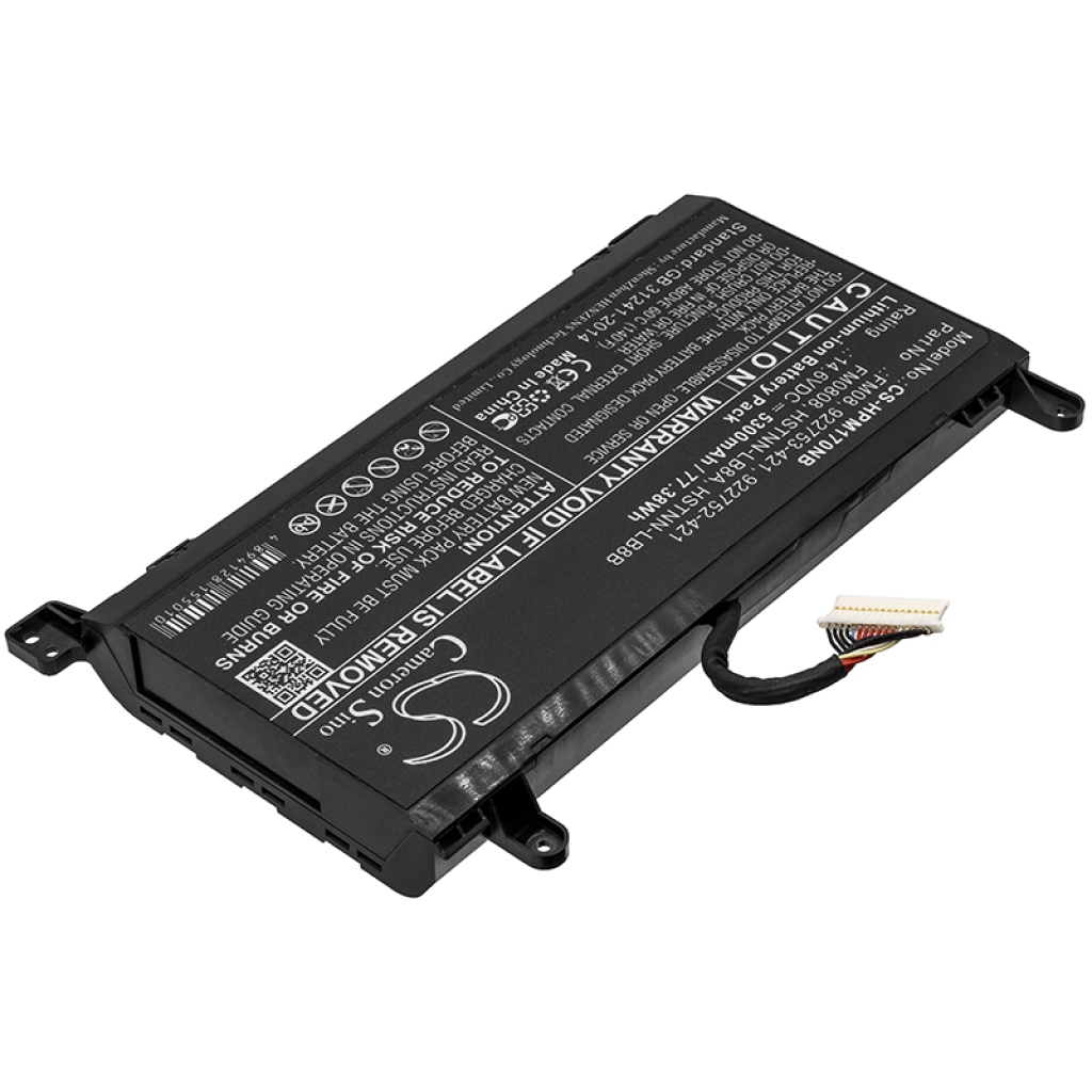 Notebook battery HP Omen 17-AN003UR