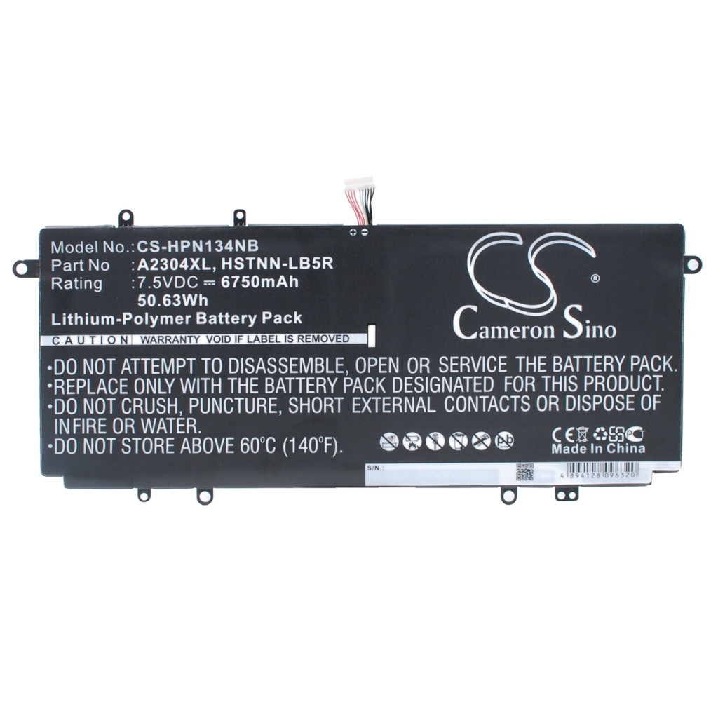 Notebook battery HP Chromebook 14-q000ns (CS-HPN134NB)