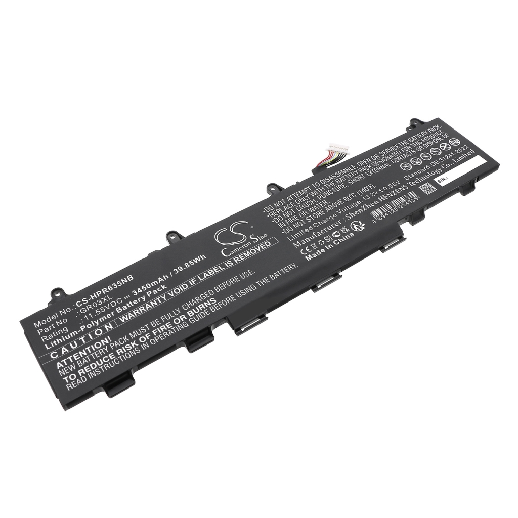 Battery Replaces GR03XL