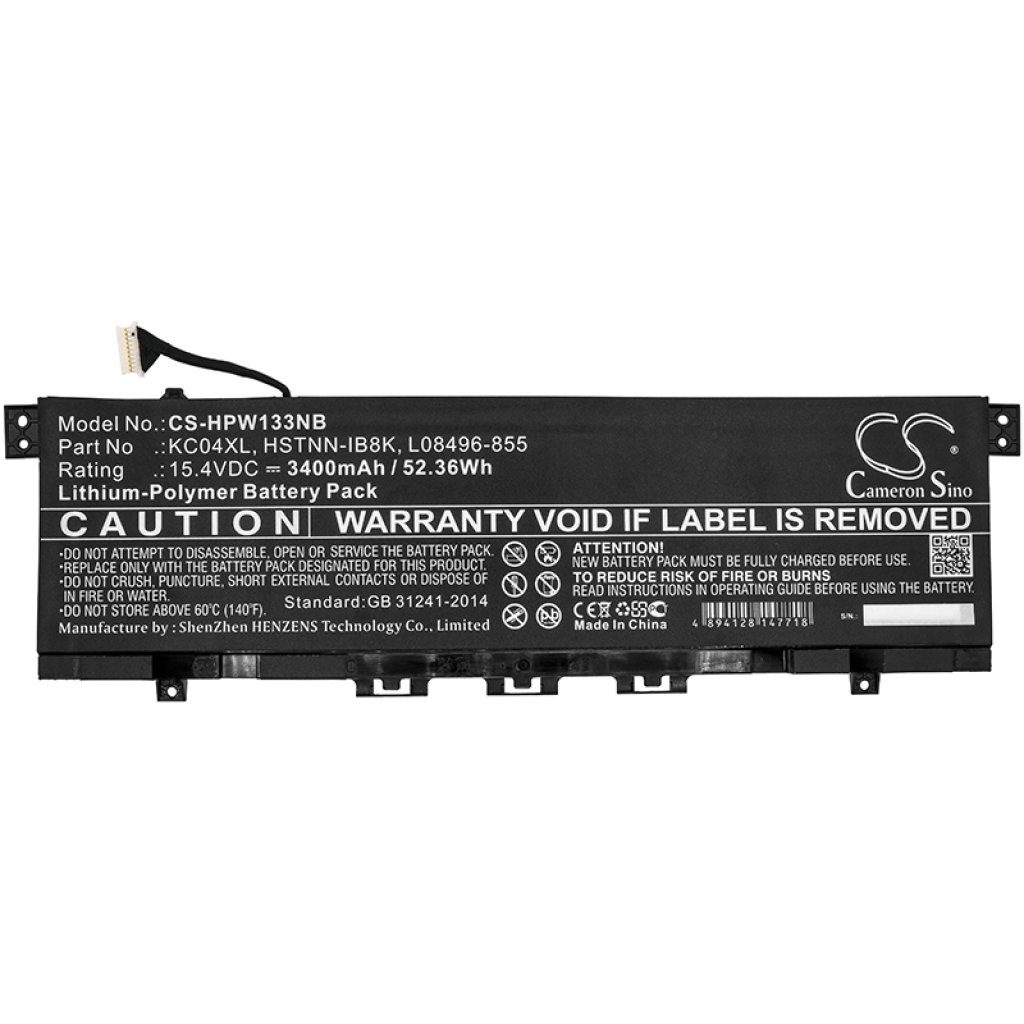 Notebook battery HP ENVY x360 13-ag0002na (CS-HPW133NB)