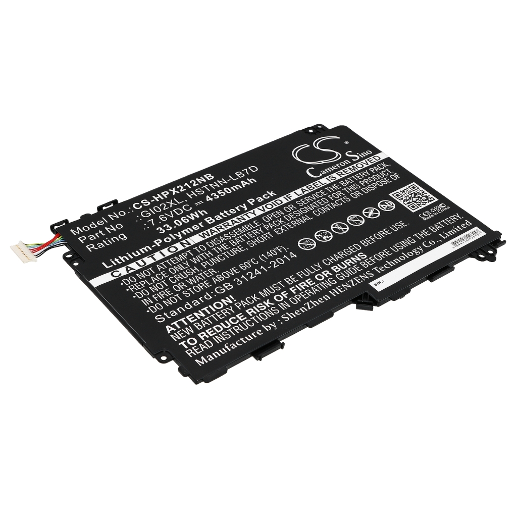 Compatible battery replacement for HP  841565-001, 833657-005, TPN-Q169, 832489-421, HSTNN-LB7D...