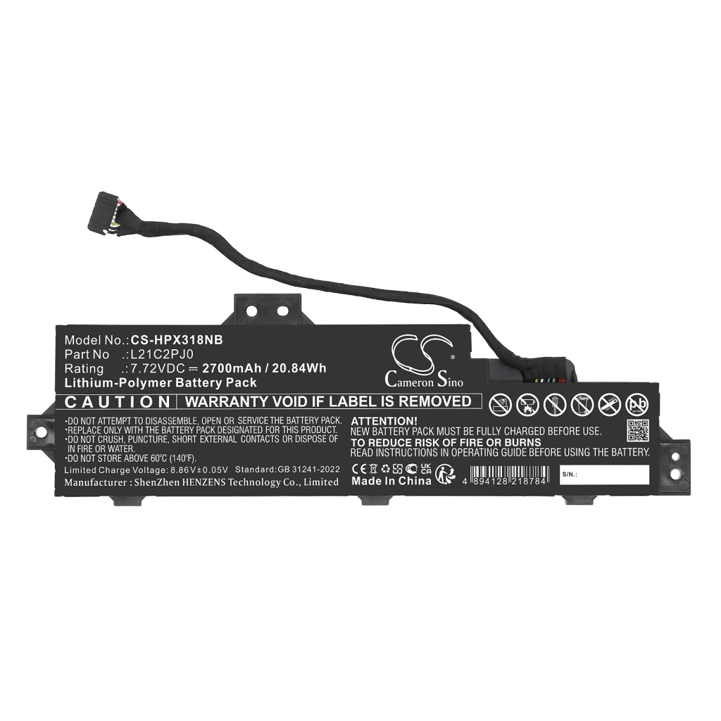 Battery Replaces L21M2PJ0