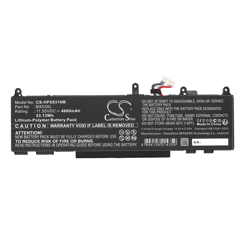 Battery Replaces BX03056XL