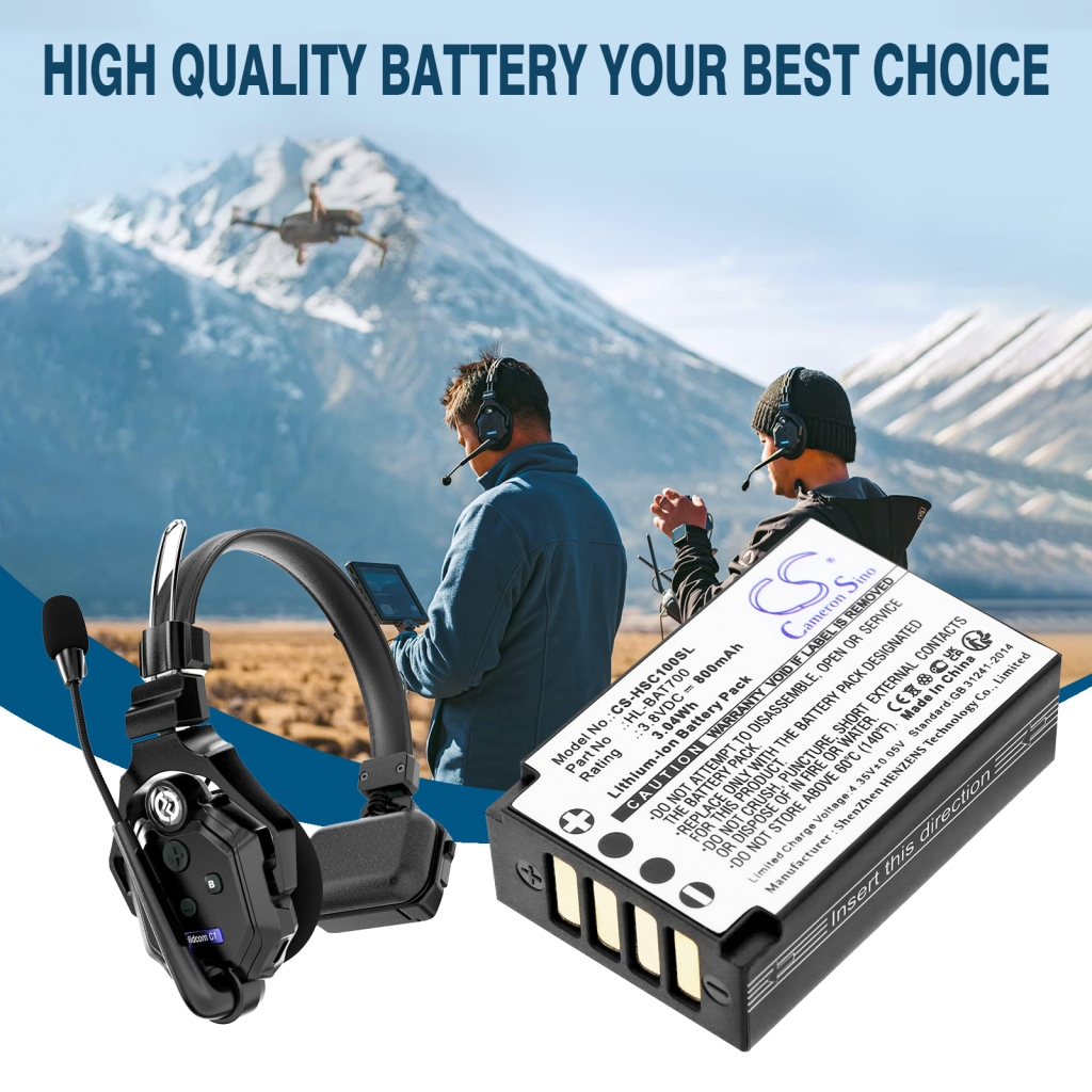 Battery for Hollyland Solidcom C1