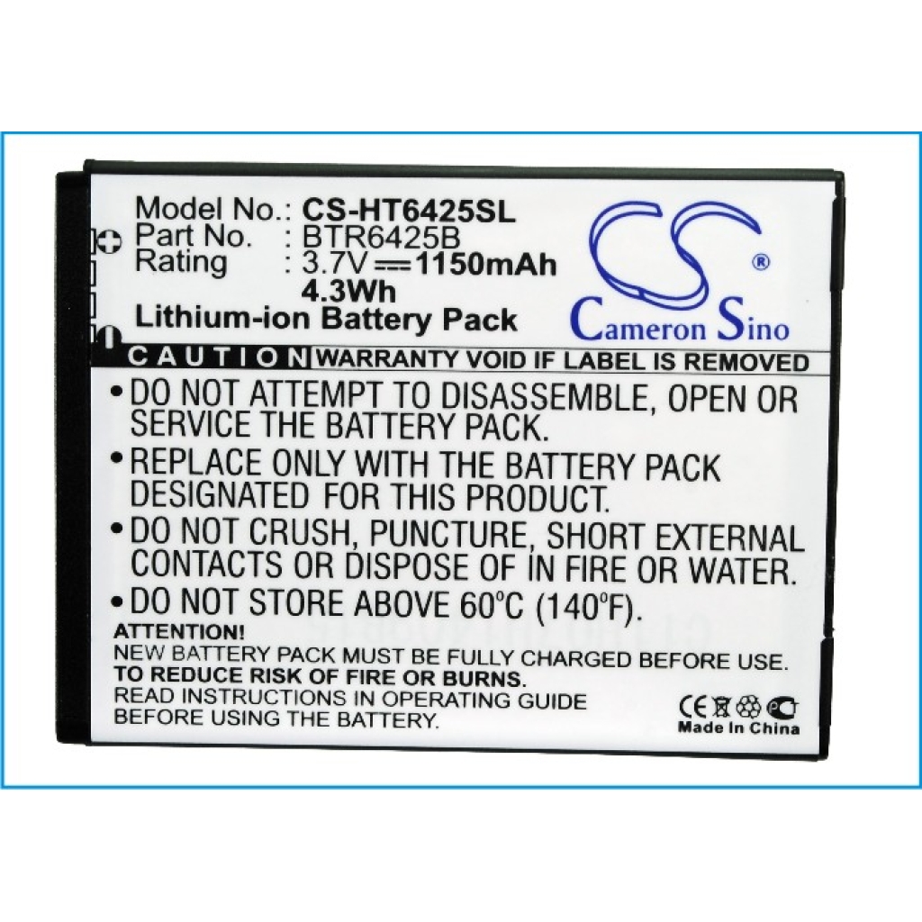 Battery Replaces 35H00168-02M