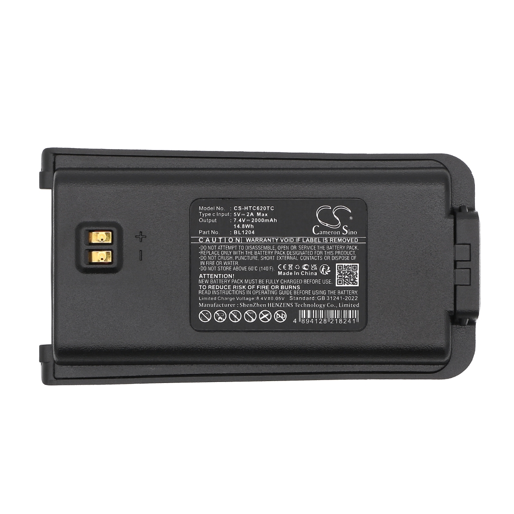 Two-Way Radio Battery Hytera TC-620