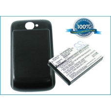 Compatible battery replacement for HTC 35H00123-00M,35H00123-02M,35H00123-03M,35H00123-22M,BA S390...