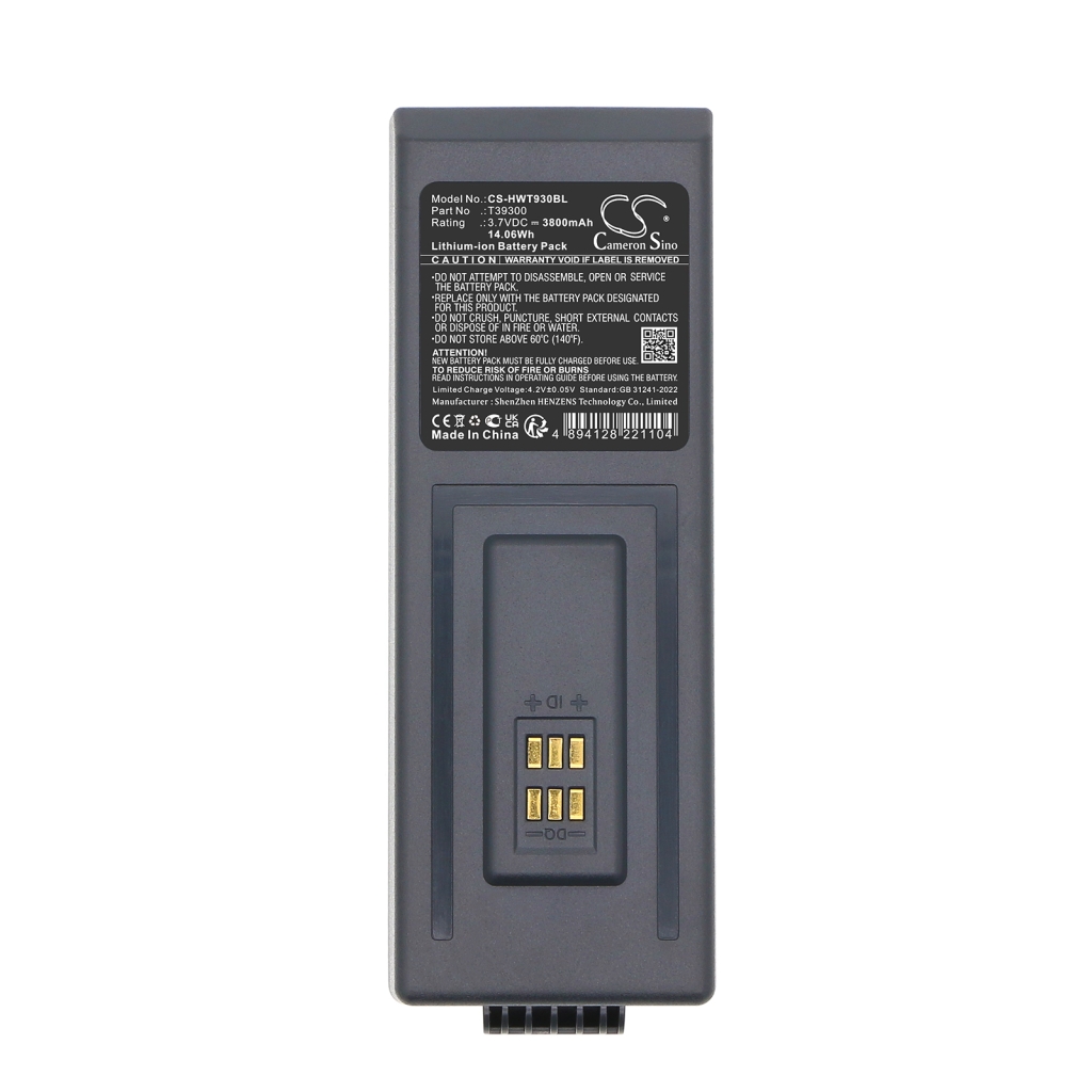 BarCode, Scanner Battery Hoft 