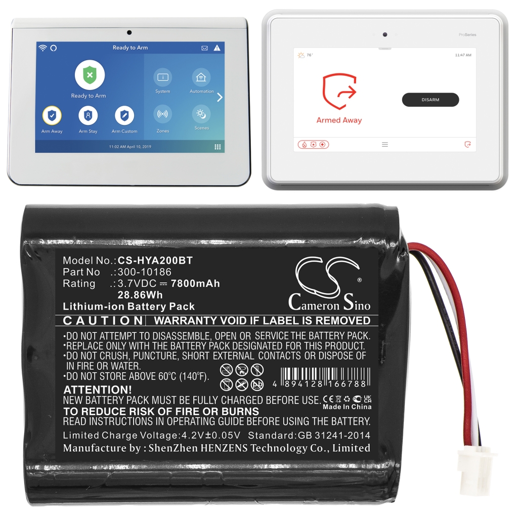 Home Security Camera Battery Adt CS-HYA200BT