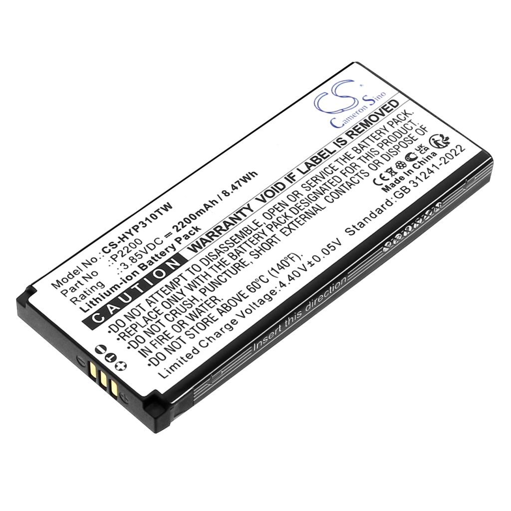 Compatible battery replacement for Hytera P2200