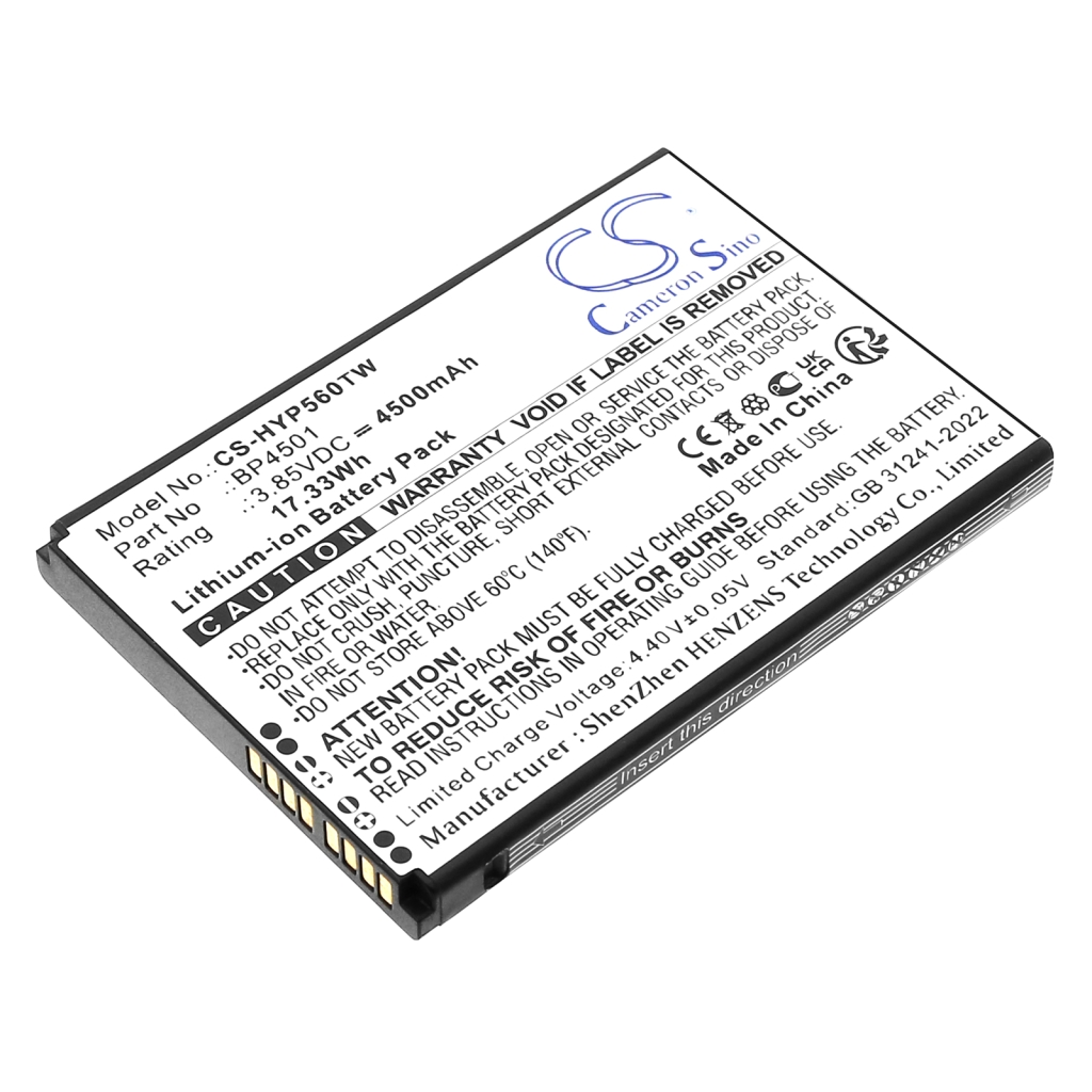Compatible battery replacement for Hytera BP4501