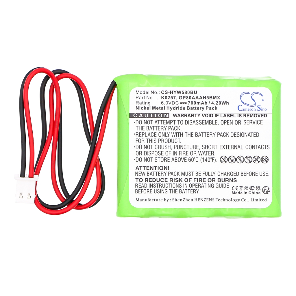 Battery Replaces K0257