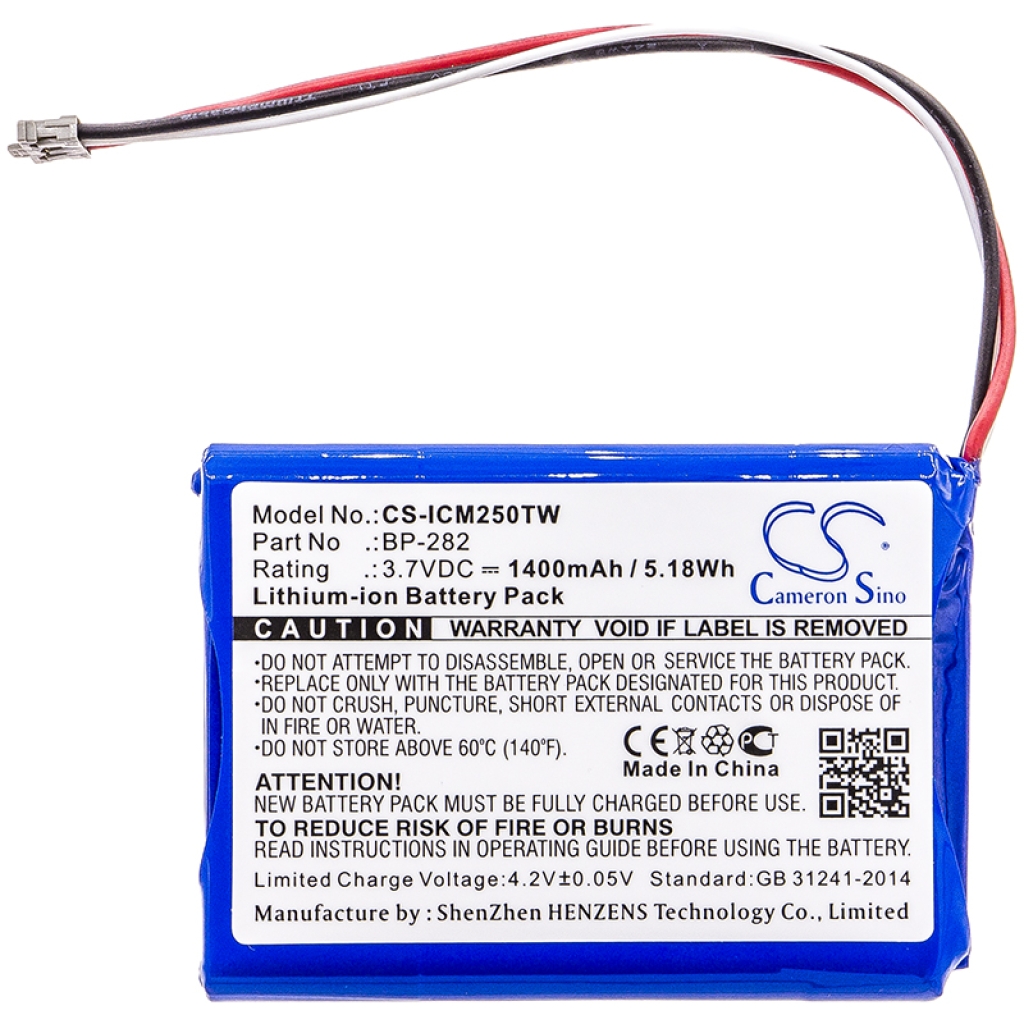 Battery for Two-Way Radio Icom IC-M25