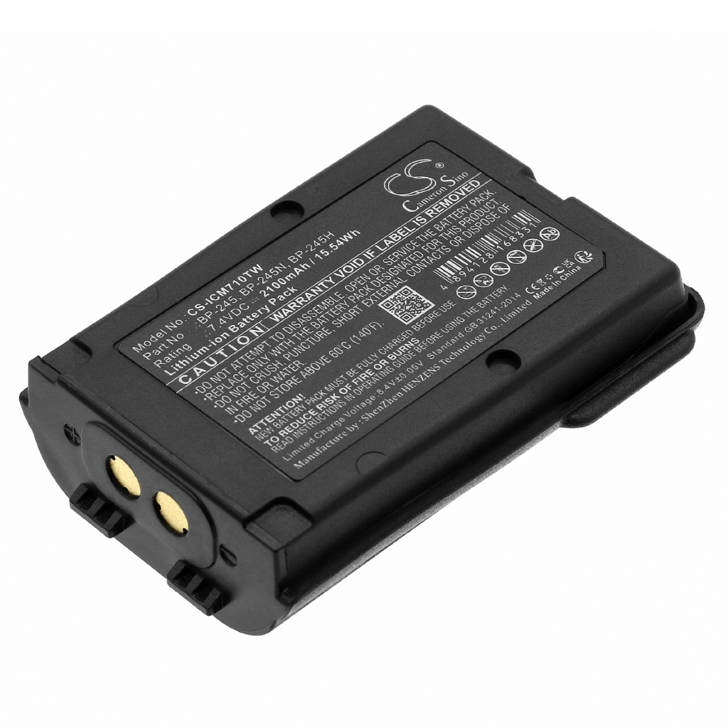 Battery for Two-Way Radio Icom IC-M72
