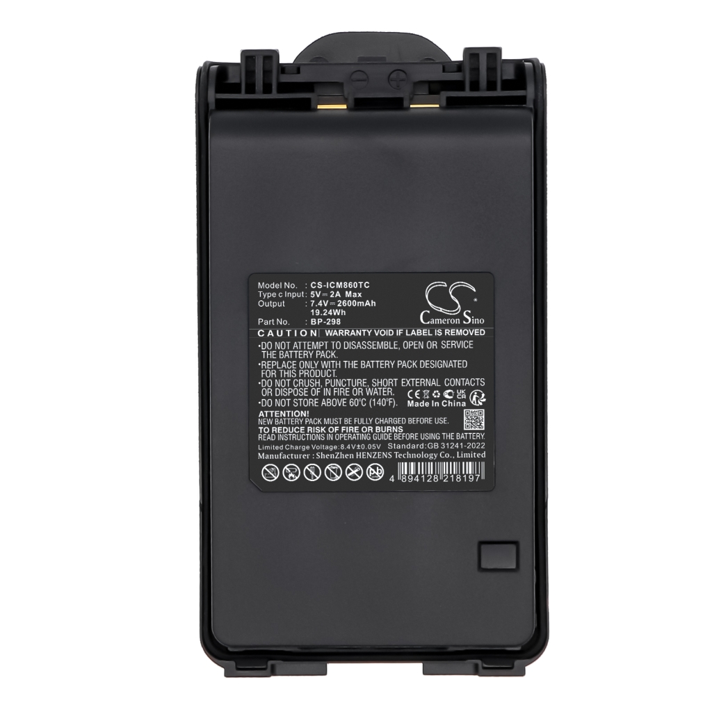 Two-Way Radio Battery Icom IC-T70A